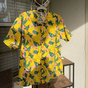 Novak Banana Button Up